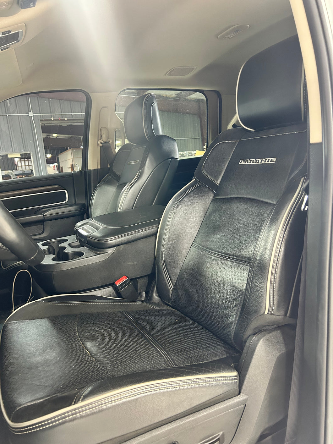 Dodge Laramie 40/20/40 Seat Covers 3 Cup Console