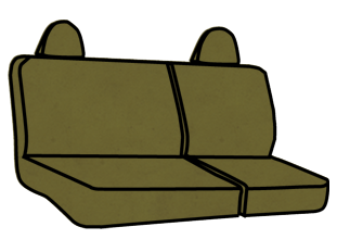 Chevy/GMC 1500/2500/3500 Chevy/GMC 15/25/3500 40/60 Front Bench Seat Covers with Adjustable Headrests