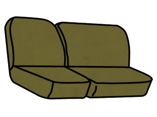 Chevy/GMC 1500/2500/3500 60/40 Seat Covers
