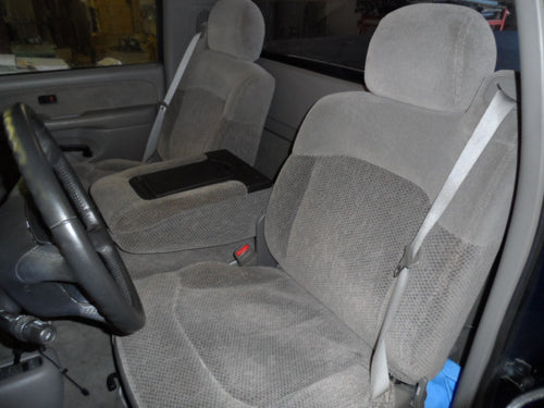 Chevy/GMC 1500/2500/3500/Avalanche Belted 40/20/40 Seat Covers with Adjustable Headrests