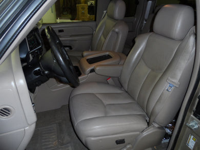 Chevy/GMC 1500/2500/3500 / Avalanche / Suburban/Tahoe Belted Captain Chair Seat Covers