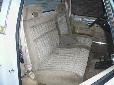 Chevy/GMC 1500/2500/3500 Bench Seat Covers with Armrests and Adjustable Headrests
