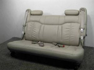 Chevy/GMC Suburban/Yukon XL 3rd Row Bench Seat Covers with Adjustable Headrests
