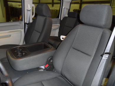 Chevy/GMC 1500/2500/3500 40/20/40 Seat Covers with 2 Cup Holders and No Storage Under the Center Seat
