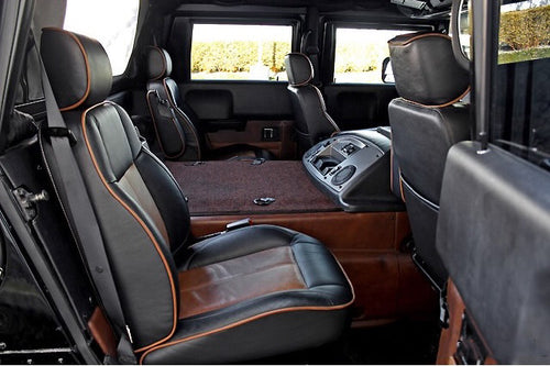 Hummer H-1 Rear Captain Chair Seat Covers