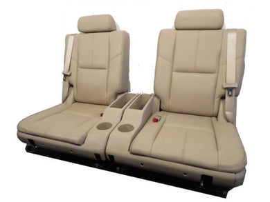 Chevy/GMC Tahoe/Suburban 3rd Row 40/40 Seat Covers with Cupholders