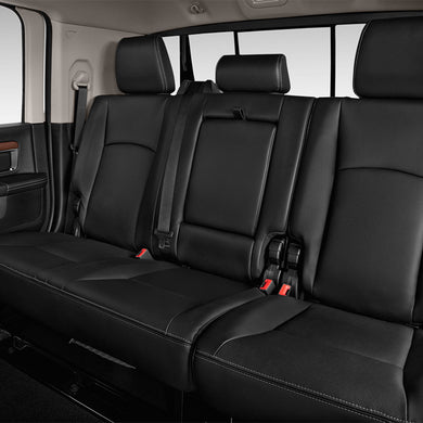 Dodge Ram 1500/2500/3500 Mega Cab 40/60 Rear Seat Covers with an Armrest