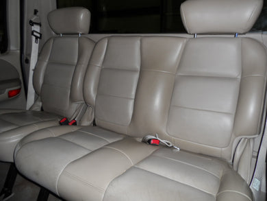 Ford F-150 60/40 Rear Seat Covers with Adjustable Headrests