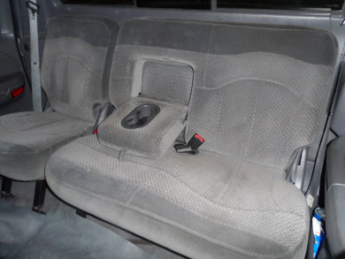 Ford F-150 60/40 Rear Seat Covers with an Armrest