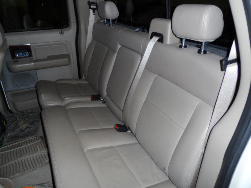Ford F150 60/40 Rear Seat with Solid Back and an Armrest Sportsman