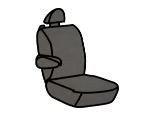 Ford F-150 Captain Chair with Adjustable Headrests