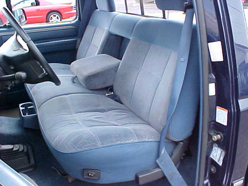 Ford F-150/250/350 Bench Seat Covers with Adjustable Headrests (with or without Armrest)
