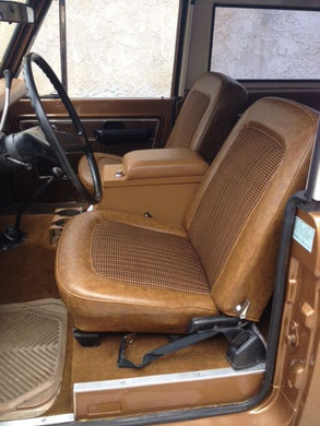 Ford Bronco Bucket Seat Covers with Molded Headrests