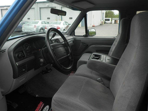 Ford F-150/250/350 40/20/40 Seat Covers with Molded Headrests and a Slide Console
