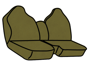 Ford Ranger 60/40 Seat Covers with a Console