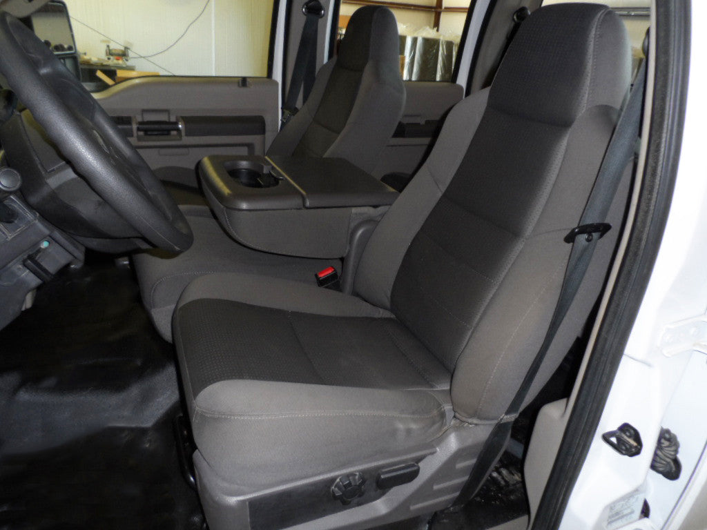 Ford F-250/350 40/20/40 Seat Covers with Molded Headrests