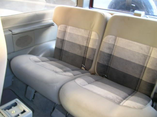 Ford Bronco II 50/50 Rear Seats