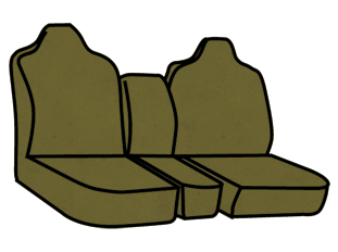 Ford F-150 40/20/40 Seats with Molded Headrests and a Slide Console
