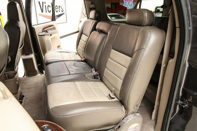 Ford Excursion 60/40 Rear Seat Covers with an Armrest