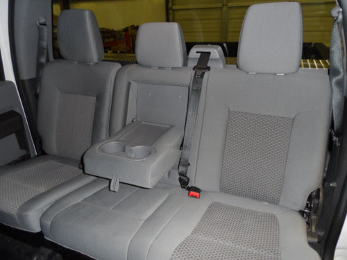 Ford F-250/350 60/40 Rear Seat Covers with an Armrest