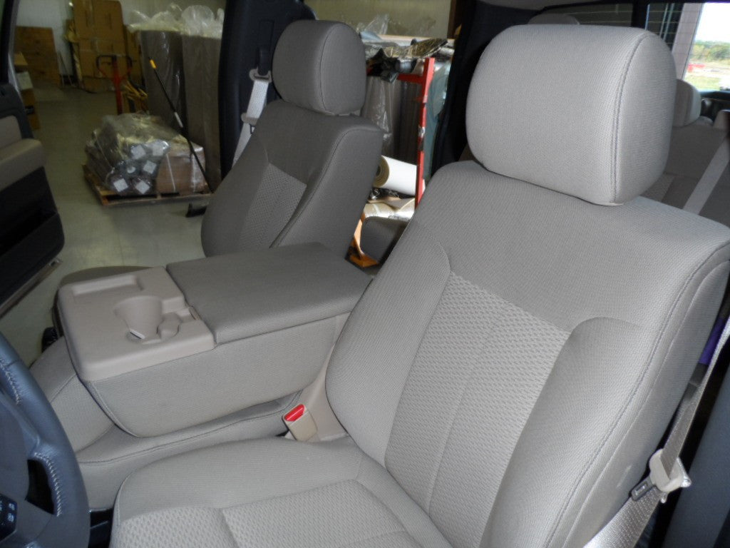 Ford F-150 40/20/40 Front Seat Covers with Cupholders