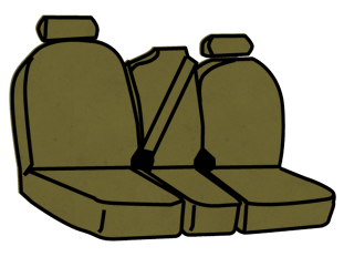 Ford Expedition 2nd Row 40/20/40 Non-Removable Headrests