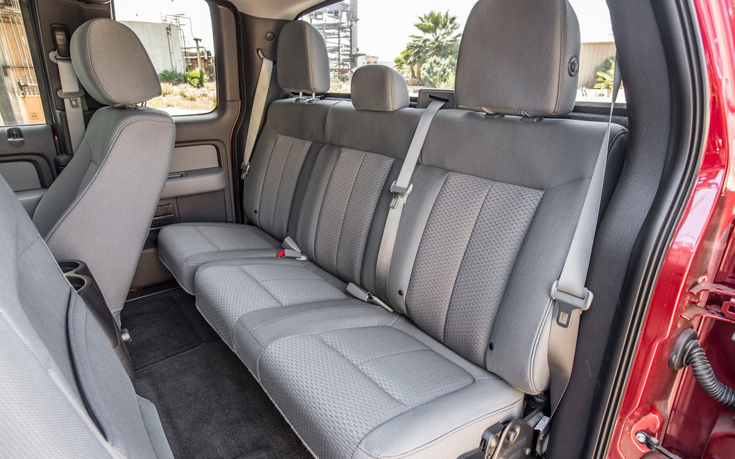 Ford F-150 60/40 Rear Seats with a Solid Back