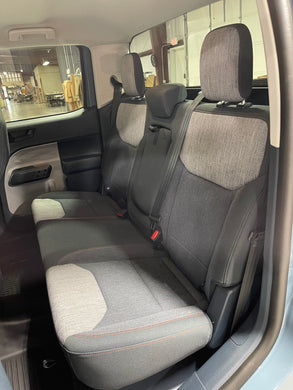 Ford Maverick Rear Bench Seat Covers with an Armrest