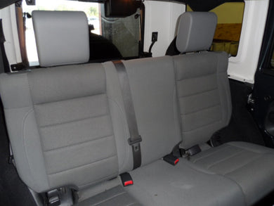 Jeep Wrangler 40/60 Seat Covers with Adjustable Headrests