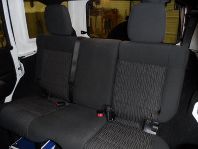 Jeep Wrangler 40/60 Rear Seat Covers