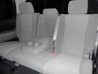 Toyota Tundra 60/40 Crew Max Rear Seat Covers with an Armrest