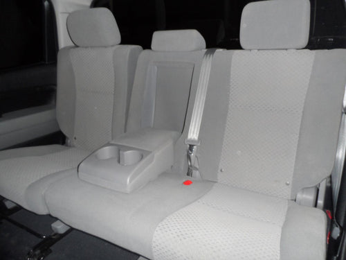 Toyota Tundra 60/40 Crew Max Rear Seat Covers with an Armrest