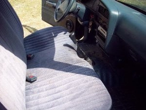 Toyota Tacoma Bench Seat Covers with Small Curve