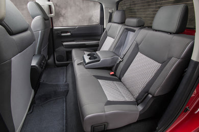 Toyota Tundra 60/40 Rear Seat Covers with an Armrest (Crew Max)
