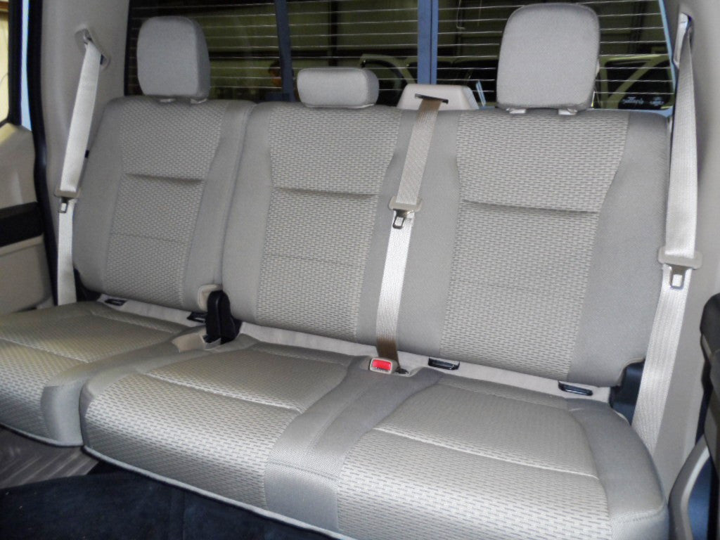 Ford F150/250/350 Crew Cab 60/40 Rear Seat Sportsman Camo Covers